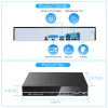 Registratore Besder H.265 AI 4K Uscita CCTV NVR 16CH 4K/ 9CH 32CH 4K Video di sicurezza Video H.265 Rilevamento movimento P2P CCTV NVR Rilevamento facciale NVR