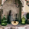 Schalen, die Schüssel Messinganbetung Altar Brennen Wasserbecher Religion Behälter Geschirr anbieten