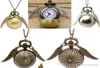 Bronze Pocket Watch Watch Antique Bronze Ball Ball Pingente Chain Jóias de moda de moda9394372