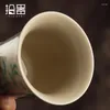 Cups Saucers Plant Ash Master Cup Ceramic liten te japansk stil individuell kungfu ceremoni