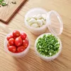 Storage Bottles Refrigerator Green Onion Drain Box Fresh Sealed Kitchen Vegetable Plastic Food