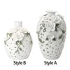 Vases Vase en céramique pour fleurs Accessoires Art Decoration Tablette Planteur Mariage Dinage Arrangement floral Intérieur de bureau