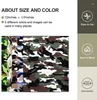 Stickers de fenêtre Camouflage TPU Transfert de chaleur Couture de coupe Film de presse T-shirt HTV Modèle d'impression pour le tissu Craft Decor Cricut