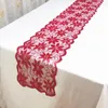 Table Cloth Christmas Runners And Placemats Cover Rectangle Lace Flag Decoration For Home Part