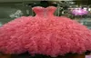 2018 Nya eleganta bollklänningar Quinceanera -klänningar i 15 år snör upp Sweet 16 Prom Party Prom Gown1997552