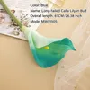 Decorative Flowers Oc'leaf Customization Supported Like-real Artificial Flower Multicolor Long-tailed Calla Bouquet For DIY Party Home