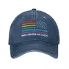 Ball Caps Make America Gay Again - Pride Cowboy Hat |-F-| Male Women'S