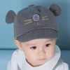 Autumn New Korean Baseball Cap Cat Children's Hat Hairball Baby Sun Hat Baby Hat