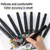 120/80/60/48Colors Marker Dual Brush Painting Manga Manga Marker di schizzo per i disegni Student School Buiness Supplies 240328