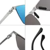 New PC polarized sunglasses Anti glare sunglasses Mens Tiktok live sunglasses Process leg