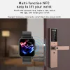 Zegarki Senbono Smart Watch Mężczyźni NFC Bluetooth Call Custom Watch twarz Monitorowanie tętna Wodoodporne zegarki Sports Smartwatch Kobiety+pudełko