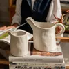 Vasen handgefertigte mitteltemperatur Keramik Vase Wear-resistenten Blütenstopf Nicht rutschfrost