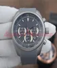 NEW Sports men 6612 Multifunctional chronograph Quartz watch Titanium shell Rubber strap Small dial work Fashion male WristWatch8005776
