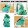 Hundkläder Pet Hoodie Sweatshirt Sweatshirts For Small Dogs Warmth Clothing Clothing Puppy Party Cosplay Polyester Coat Hoodies