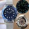 U1 de alta qualidade Aaa Relógio Cerâmica Bolinho NTTD 42mm homens Orologio safire Men Watches Movimento mecânico automático Montre de Luxe 300m Limited Edition Wristwatches J909