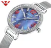 Nibosi Women observa a marca Top Brand Luxurz Quartz Ladies Aço inoxidável Pulseira Relógio de quartzo Relógio para mulheres Relogio feminin4961160