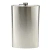Hip Flasks Parts Wine Pot Flagon Flask Useful Accessories Metal 1800ml Big Capacity Stainless Steel With Leather Cover