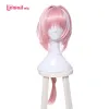 Wigs Lemail wig Synthetic Hair Game Fate Apocryph Astolfo Cosplay Wigs Apocryph Astolfo Long Pink Heat Resistant Cosplay Wigs