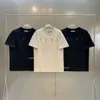 ESS MENS T SHIRT SOMMER SHORT SLEEVED T-shirt tee Designer Polo Shirt flockade bokstäver för män och kvinnor förlorar High Street överdimensionerad casual tshirt