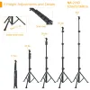 Monopods Telefoon Stipod Stand Selfie Stick Video Telefoon Live Universal Tripod met Bluetooth -camerafotografie Stand voor Tiik Tok YouTube