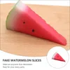 Party Decoration Simulated Watermelon Life Gelike Slices Artificial Fruit Simulation Fake Pography Props Barrettes