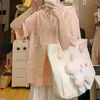 Abendtaschen Kirschblüte Totentasche Frauen große Kapazität Vielseitige japanische Handtasche für die tägliche und arbeitsfreie Schule geeignet