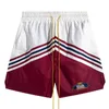 2024 neue Rhude Shorts Männliche und weibliche Designer 3M Reflektierende Sommer Mode Schnell trockene Straße Kleidung Fashion Casu