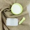 Storage Bottles Frosted Round Makeup Remover Cream Bottle With Magnetic Suction Spoon Film Sub-Bottling Wide Mouth