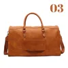 Duffel Bags Mulheres Bolsa de ombro de ombro PU Couro de grande capacidade Bolsa cruzada Bolsa de curta distância Men Trip Business Tiavel Tavel bagagem