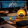 Усилитель Douk Audio hifi Сбалансированный XLR цифровой усилитель Home Stereo Speckers Amp с Vu Meter 300W+300W