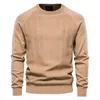 Pulls de chandail masculin Cardigan Mens Vêtements en tricot en tricot couches ropa de invierno automne et hiver coréen version