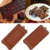 24 griglia quadrata cioccolato quadrati stampo silicone stampo dessert a blocco stampo bar a blocco ghiaccio silicone cassa zucchero da zucchero stampo