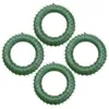 Dekorativa blommor julplast Garland Hållbar kransram Rund rack Diy Support Floral Form Wedding Supplies