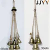 Figurines décoratives Jjyy Mur à vent carillon Bénédiction Bells Door Retro Style Adorment 3 Boutons / 6 Facultatif