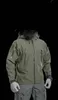 Hardshell Water Proof Study Stack Stupy Military Tactical Suit Outdoor Fishing Traming Tracksuit Ait Coat Multi Pocket Rindbreakers 240320