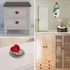 Couvercles de siège de toilette Appuyez sur le bouton de la poignée du coeur Tanque de coeur Interrupteur de baignade DÉCOR DE DÉCOR DE DÉCOR DE LA MAISON DESTER