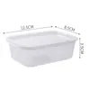 Bouteilles de rangement Conteneurs alimentaires 12,5 8,5 3,5 cm 16 11 4,8 cm 20,2 13,8 6,2 cm 35G / 60G / 95G Cuisine de salle de bain Aucune marque