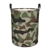 Sacs à linge Panier de pliage Camouflage Camouflage Dirts Dirts Toys Storage Bucket Armoire Vêtements Organisateur Hamper