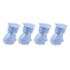 Dog Apparel Cat Shoes Fastener Tapes Pet Easy To Clean Waterproof Excellent Nail Covers Rain Boot