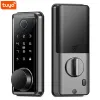 Verrouiller Bluetooth Empreinte Electronic Smart Door Lock Mot Mot de passe application Mobile Contrôle de l'application Mobile Support WiFi Gateway iOS / Android