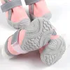 Hondenkleding laarzen anti-slip schoenen afneembare sluiting puppy pet antiskid winter warme skid proof sneakers