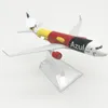 16cm flygplan Azul Brasilianska flygbolag A320 Metal Plane Model Aircraft Kid Gift Collectible Display 240328