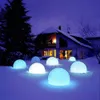Ballon LED de 40 cm grande plage gonflable grande étanche pour la piscine d'eau fête des ballons extérieurs jardin balles LED lumineuses 240402