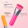 Docolor 3PCSメイクアップブラシフラットトップKabuki Foundation Brush Large Face Brush Professional Cosmetic Contour Powder Make Up Brush 240323