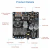 Amplifier BT5.0 Digital Audio Power Amplifier Board 100Wx2 Stereo Home Theater Amplificador Hifi Class USB Sound Card Music AMP 502H 502M