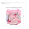 Wäschetaschen Dessous Wäsche Mesh Kleidung Unterwäsche Organizer Faltbarer Tasche mit Nützlichkeitsnetz BH Reißverschluss