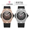 21 Chenxi Diamond Inkrustowany męski moda chłodny kwarcowy kalendarz Waterproof Waterproof Glow Watch