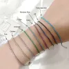 Bangles Saf Gümüş Tenis Bilezik Pave 1.5 mm yakut/lt mavi/turkuaz/montana/beyaz/jet/pembe/altın/yeşil renk zirkon gerçek 925 takı