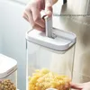 Storage Bottles Transparent Plastic Sealed Jar Nut Oatmeal Spice Food Kitchen Household Grains Moisture-proof Box