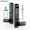 Verrouiller Tuya Smart Home Cerradura Inteligente avec WiFi Control Remoto Finger-digital Door Door Lock Digital Mot de passe Not de mot de passe